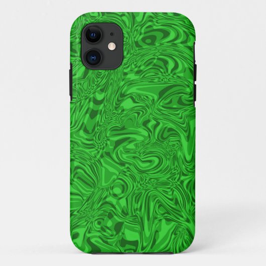 Coques Case-Mate iPhone Tourbillon vert (Dos)