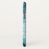 Coques Case-Mate iPhone Tourbillon Vert Noir (Dos/Droite)