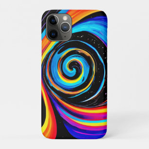 Case-Mate iPhone Case Tourbillon Vortex Cosmique en Teintes Néon