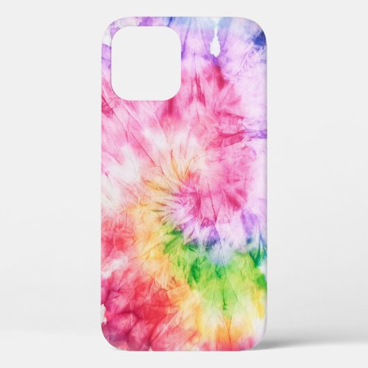 Coques Case-Mate iPhone Tourbillons d'été : Pastel Cravate-Motif (Verso)