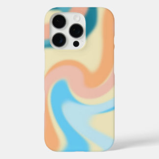 Coques iPhone 16 Pro Tourbillons Pastel