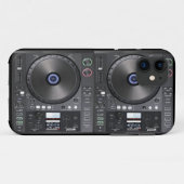 Coques Case-Mate iPhone Tourne-disque du DJ (Dos (Horizontal))