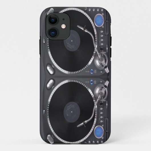 Coques Case-Mate iPhone Tourne-disque VOL2 du DJ (Dos)