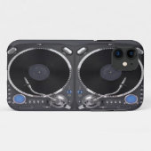 Coques Case-Mate iPhone Tourne-disque VOL2 du DJ (Dos (Horizontal))
