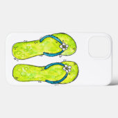 Coques Case-Mate iPhone Tournes blanches mignonnes (Verso (horizontal))