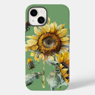 Coque Pour iPhone 14 Tournesol