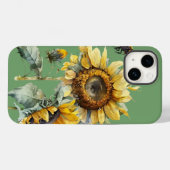 Coques Case-Mate iPhone Tournesol (Verso (horizontal))