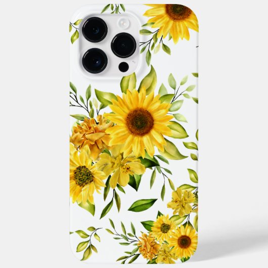 Coques Case-Mate iPhone Tournesol 8 (Verso)