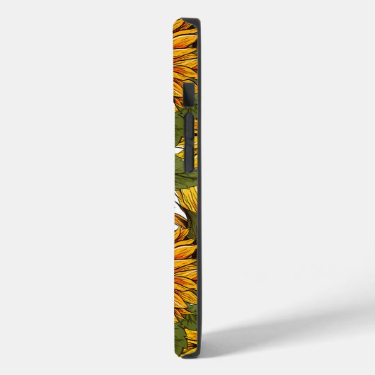 Coques Case-Mate iPhone Tournesol à main (Verso / Gauche)