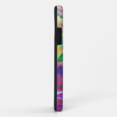 Coques Case-Mate iPhone tournesol Abstrait de chakra psychédélique (Dos/Droite)