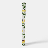 Coques Case-Mate iPhone Tournesol Aquarelle Fleur Sauvage Jaune Vert (Verso / Droite)