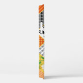 Coques Case-Mate iPhone Tournesol Chamomile, Patchwork Aquarelle. (Verso / Droite)