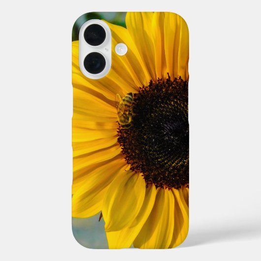 Coques Case-Mate iPhone Tournesol d'abeille occupé (Verso)