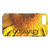 Coques Case-Mate iPhone Tournesol de mammouth jaune géant (Dos (Horizontal))