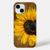 Coques Case-Mate iPhone Tournesol en forme de coeur (Verso)