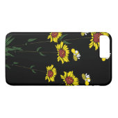 Coques Case-Mate iPhone Tournesol et abeilles (Dos (Horizontal))