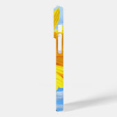 Coques Case-Mate iPhone Tournesol et abeilles sur le ciel bleu Cadeau coqu (Verso / Gauche)