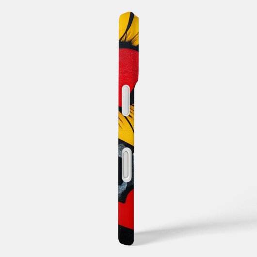 Coques Case-Mate iPhone tournesol et coeurs (Verso / Droite)