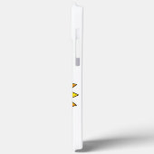 Coques Case-Mate iPhone Tournesol et papillon bleu (Verso / Gauche)
