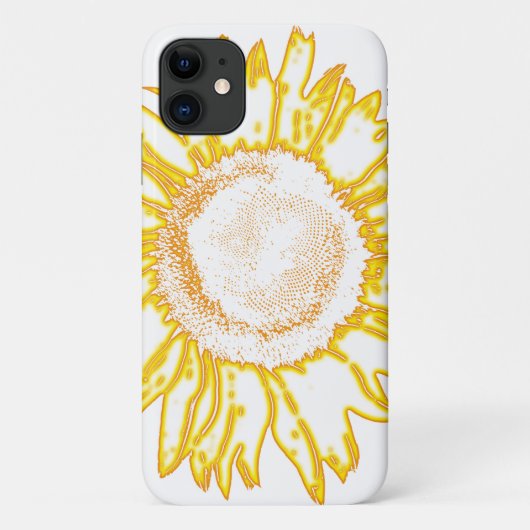 Coques Case-Mate iPhone Tournesol jaune (Dos)