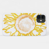 Coques Case-Mate iPhone Tournesol jaune (Dos (Horizontal))