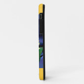 Coques Case-Mate iPhone tournesol jaune et bleu (Dos/Gauche)