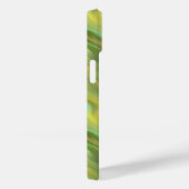 Coques Case-Mate iPhone Tournesol Jaune Wavy Texture (Verso / Droite)
