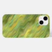 Coques Case-Mate iPhone Tournesol Jaune Wavy Texture (Verso (horizontal))