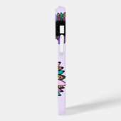 Coques Case-Mate iPhone Tournesol multicolore 3D (Verso / Gauche)