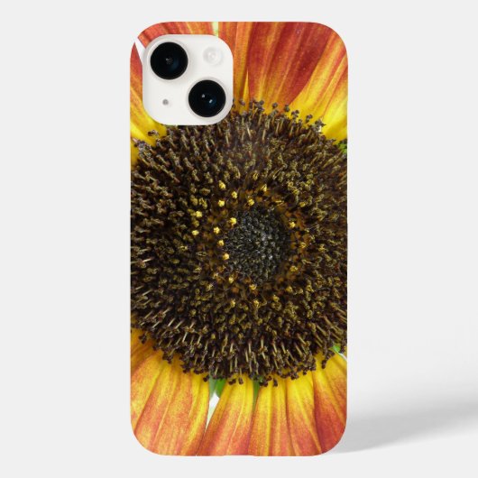 Coques Case-Mate iPhone Tournesol orange (Verso)