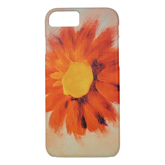 Coques Case-Mate iPhone Tournesol orange vif (Dos)
