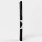 Coques Case-Mate iPhone Tournesol personnalisé - Photographie noir et blan (Dos/Droite)