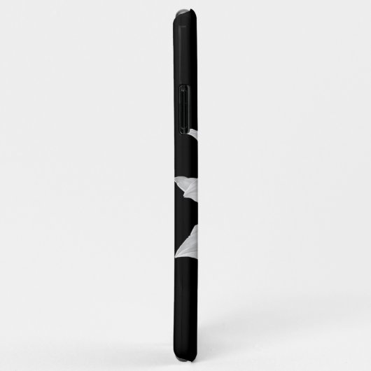 Coques Case-Mate iPhone Tournesol personnalisé - Photographie noir et blan (Dos/Droite)