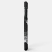 Coques Case-Mate iPhone Tournesol personnalisé - Photographie noir et blan (Dos/Gauche)