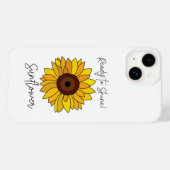 Coques Case-Mate iPhone Tournesol Prêt À Briller Tournesol (Verso (horizontal))