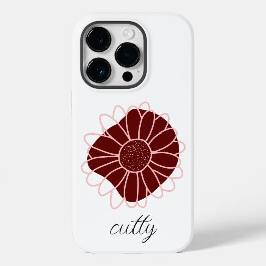 Coques Case-Mate iPhone Tournesol rustique contemporain (Verso)