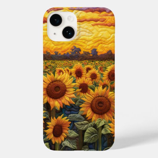 Coques Case-Mate iPhone Tournesol rustique esthétique (Verso)