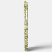 Coques Case-Mate iPhone Tournesol William Morris Vintage Olive Damask (Verso / Gauche)
