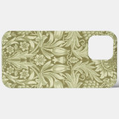 Coques Case-Mate iPhone Tournesol William Morris Vintage Olive Damask (Verso (horizontal))