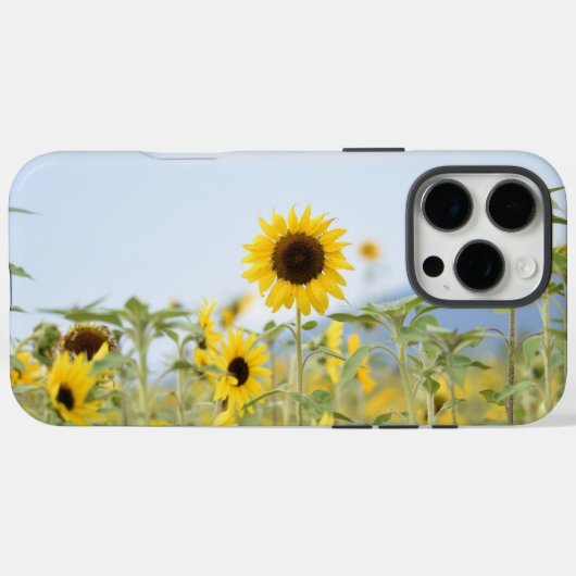 Coques Case-Mate iPhone Tournesols (Verso (horizontal))