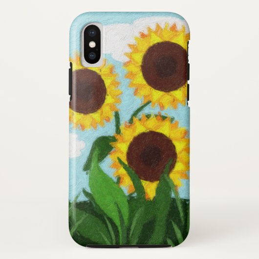 Coques Case-Mate iPhone Tournesols (Dos)