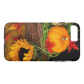 Coques Case-Mate iPhone Tournesols de récolte de chute (Dos (Horizontal))