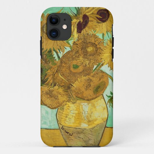 Coques Case-Mate iPhone Tournesols de Vincent van Gogh |, 1888 (Dos)