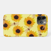Coques Case-Mate iPhone Tournesols Et libellules, (Dos (Horizontal))