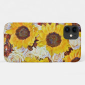 Coques Case-Mate iPhone Tournesols et Rose Flower Art Téléphone (Dos (Horizontal))