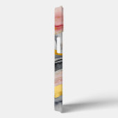 Coques Case-Mate iPhone Tournois de marbre doré (Verso / Droite)