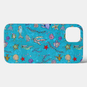 Coques Case-Mate iPhone Tourquoise Fish (Verso (horizontal))