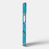 Coques Case-Mate iPhone Tourquoise Fish (Verso / Droite)