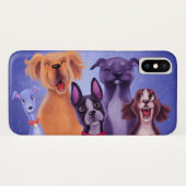 Coques Case-Mate iPhone Tous Les Chiens (Dos (Horizontal))