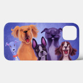 Coques Case-Mate iPhone Tous Les Chiens (Verso (horizontal))